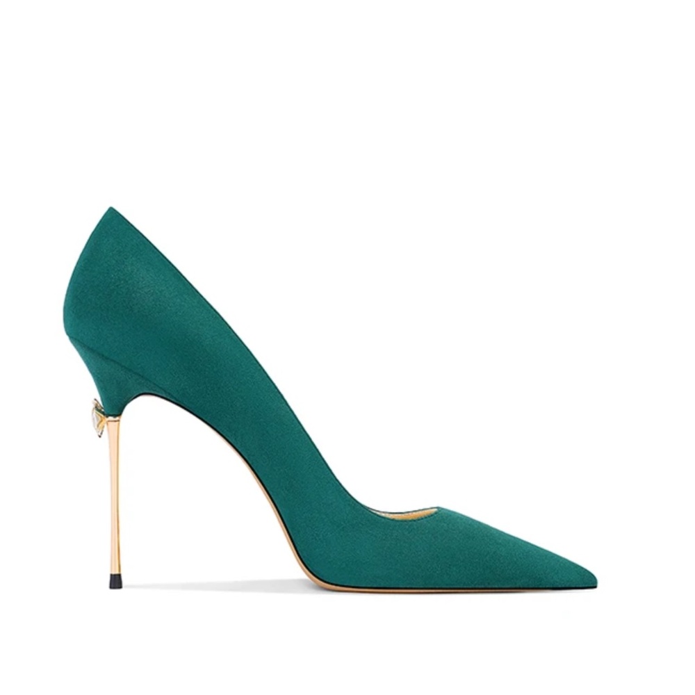 Gilded Garden Stiletto EUR 41 Deep Teal